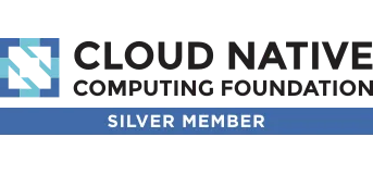 Footer logo cncf member silver color
